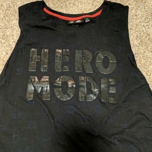 Marvel black widow muscle tank
